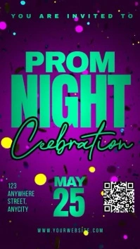 Prom Night Instagram template