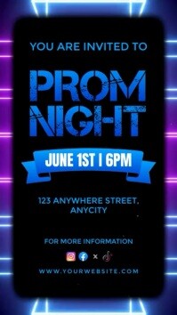 Prom Night Poster Template | PosterMyWall