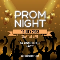 Prom night flyer Template | PosterMyWall