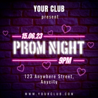 Prom night flyer Template | PosterMyWall