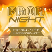 Prom night poster Template | PosterMyWall