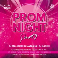 Prom Night Party Instagram Post template