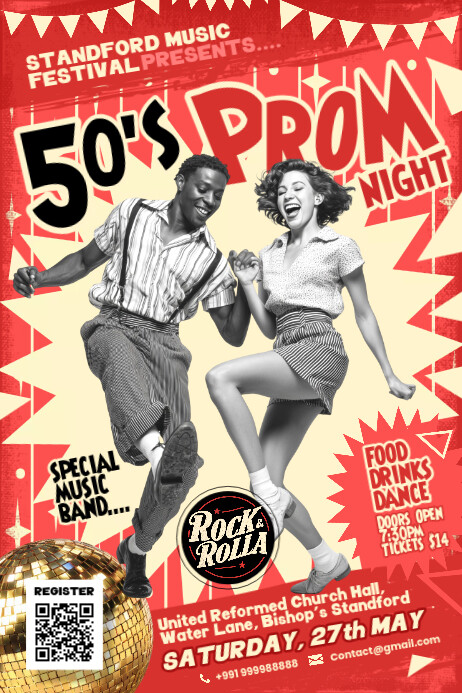 Plantilla de Prom Night Party Event Template | PosterMyWall