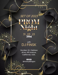 PROM FLYER TEMPLATE | PosterMyWall