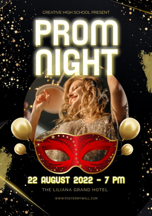 Prom Night Poster Template | PosterMyWall