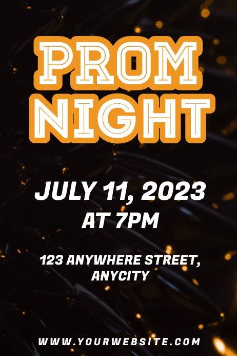 Prom Night Poster Template | PosterMyWall