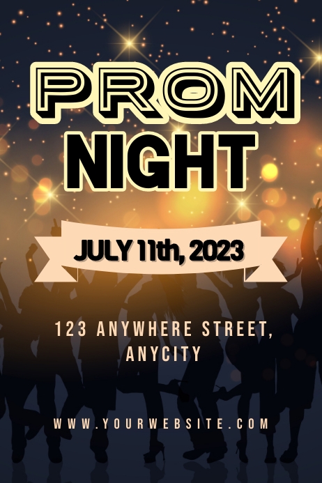 Prom Night Poster Template | PosterMyWall