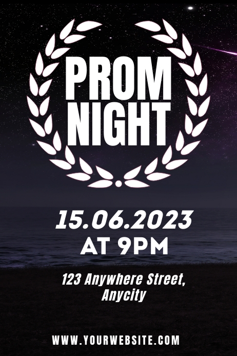 Prom Night Poster Template | PosterMyWall