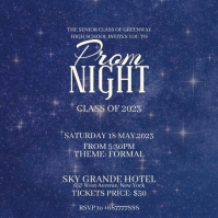 Prom night flyer Template | PosterMyWall