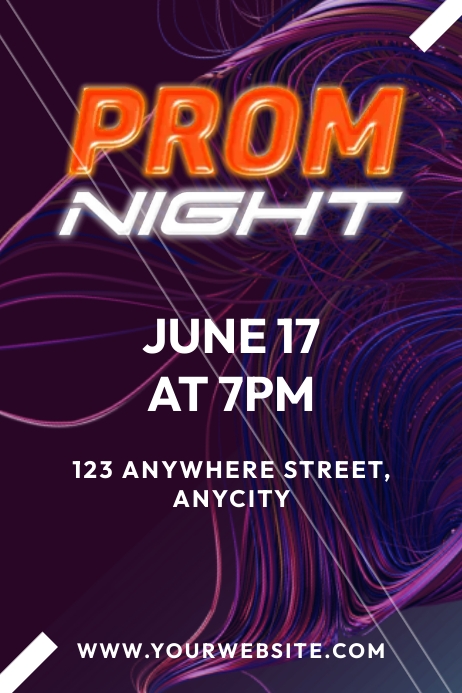 Prom Night Poster Template | PosterMyWall
