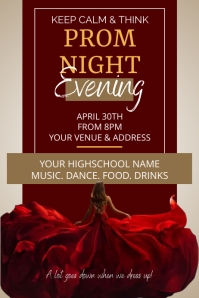 Prom Night Poster Template | PosterMyWall