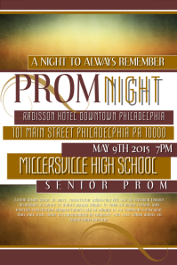 PROM Template | PosterMyWall