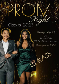 Prom night publication red Template | PosterMyWall