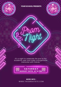 Prom Date Design PROM NIGHT Template | PosterMyWall