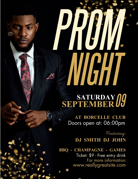 Prom Sheets Copy of PROM NIGHT template | PosterMyWall