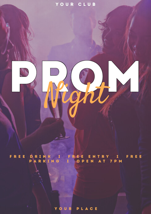 Prom Night Template | PosterMyWall