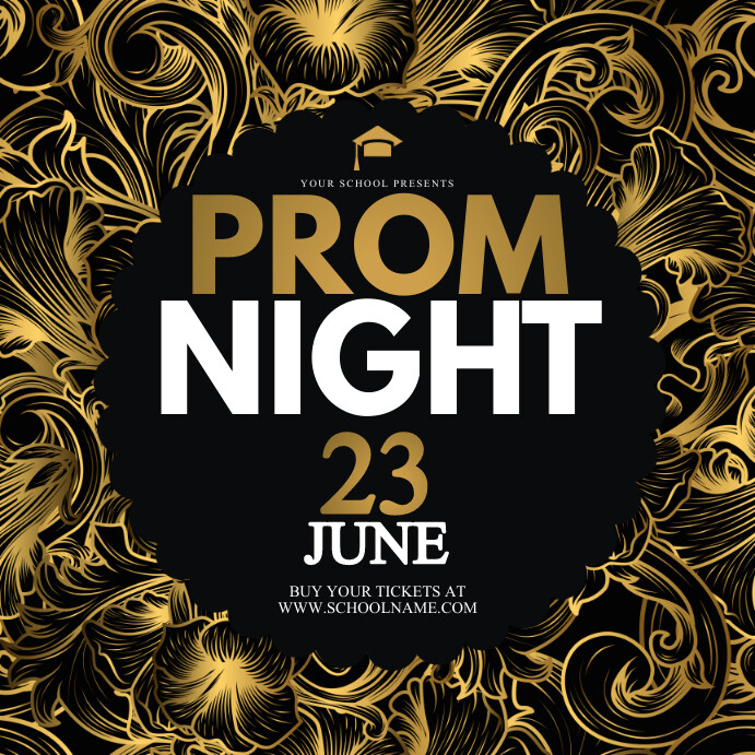 Prom Night Template | PosterMyWall