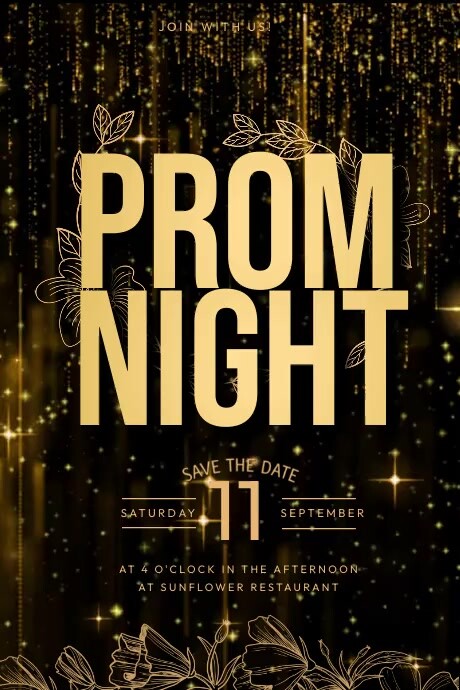 Prom Night Video Template | PosterMyWall