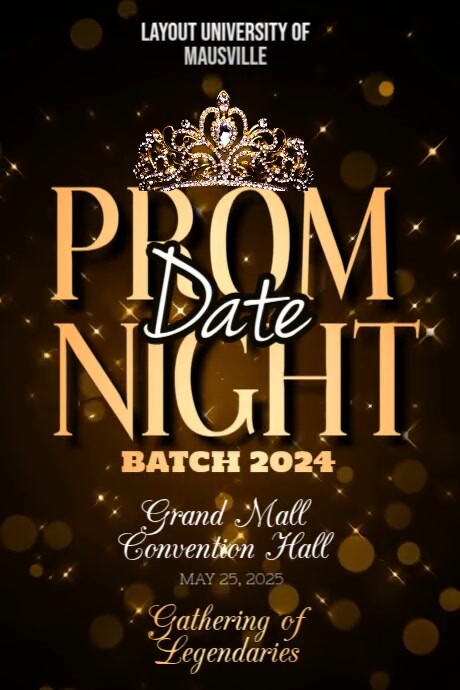 Prom Advertising Copy of Prom Party Ads | PosterMyWall