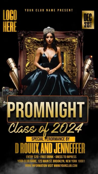 Prom Partyy Video Instagram 快拍 template