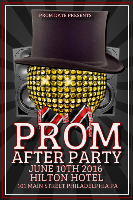 Prom Template | PosterMyWall
