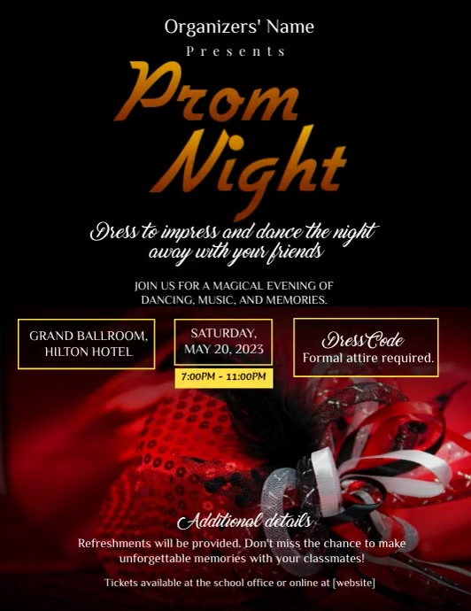 Prom Poster Templates | PosterMyWall