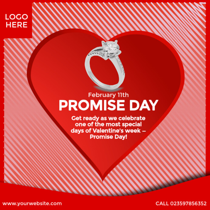 Promise Day Template Instagram Post