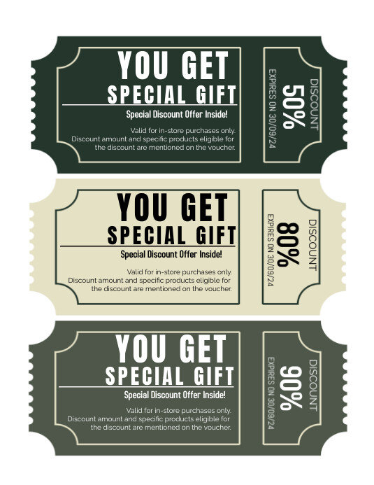 Modèle Promo code | PosterMyWall