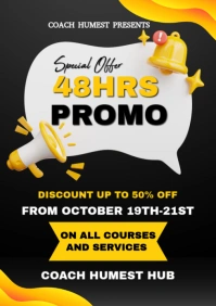 Promo Design A4 template