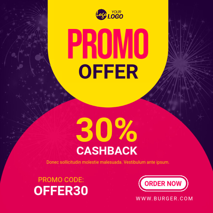 Promo Offer Banner Ad Template | PosterMyWall