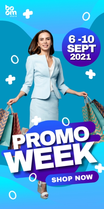 Promo Week Banner Template | PosterMyWall