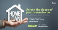 Property Loan Ad Template Gambar Bersama Facebook