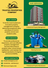 Property Management Flyer A5 template