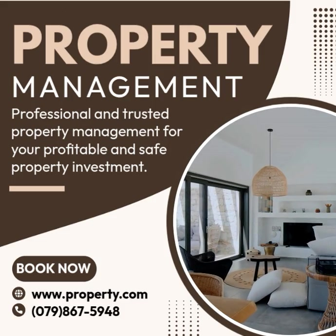 Property Management Template | PosterMyWall