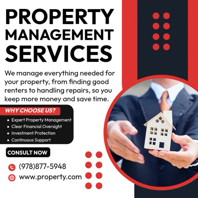 Property Management Services Template | PosterMyWall