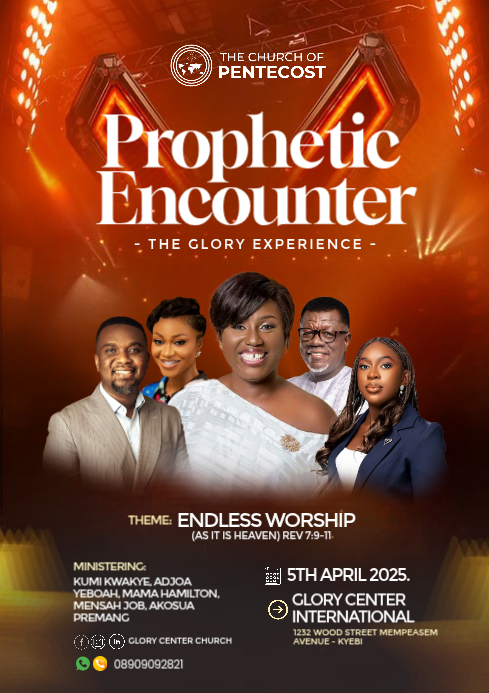 Prophetic Encounter - A4 Template | PosterMyWall
