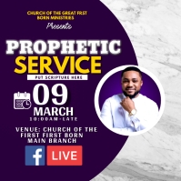 prophetic encounter Template | PosterMyWall