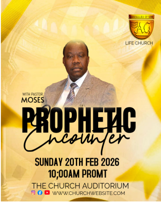 Prophetic Church Event Template | PosterMyWall