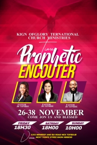 prophetic encounter Template | PosterMyWall