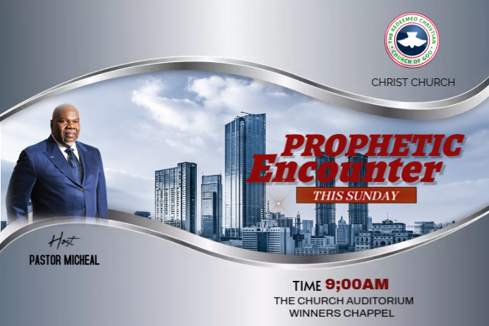 PROPHETIC ENCOUNTER Template | PosterMyWall