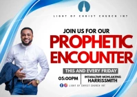 prophetic flyer Postal template