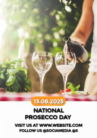 prosecco day A4 template