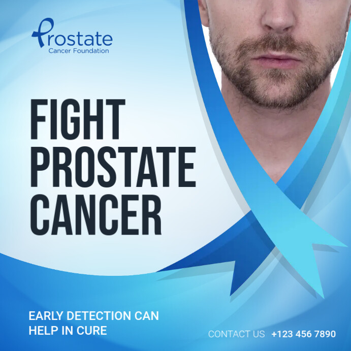 Prostate Cancer Awareness Instagram Post Template | PosterMyWall