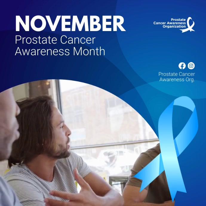Prostate Cancer Awareness Instagram Post Template | PosterMyWall