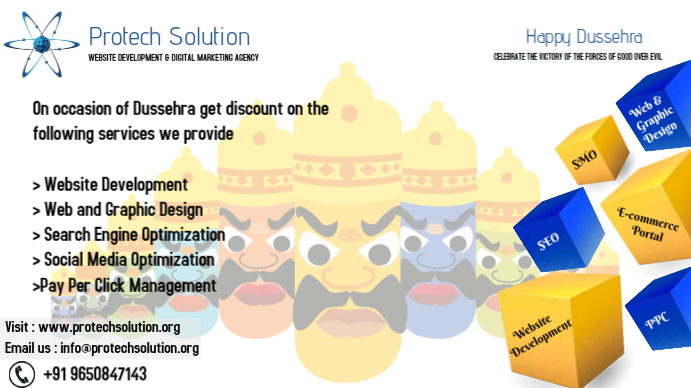 Plantilla de Protech Solution | Dusserhra | PosterMyWall