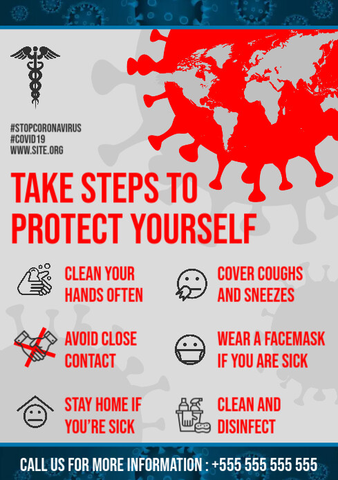 Copy of PROTECT YOURSELF POSTER | PosterMyWall