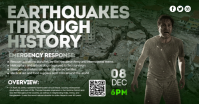 Protect Yourself When Earth Shakes Obraz udostępniany na Facebooku template