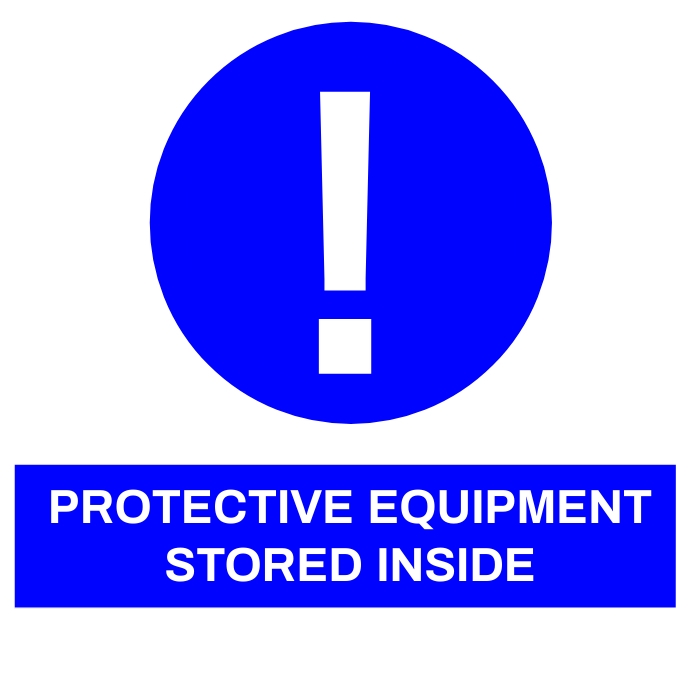 PROTECTIVE EQUIPMENT SIGN BOARD TEMPLATE PosterMyWall