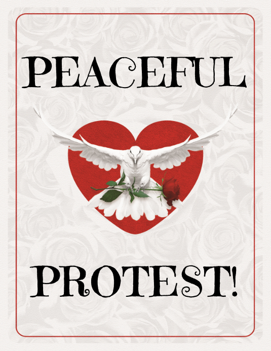 PROTEST Template PosterMyWall