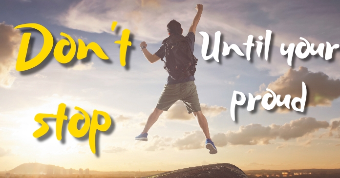 Proud Template | PosterMyWall